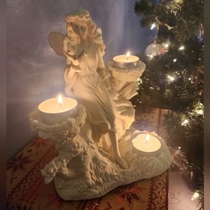 Partylite 3 tea light holder Arianna's Garden P7298